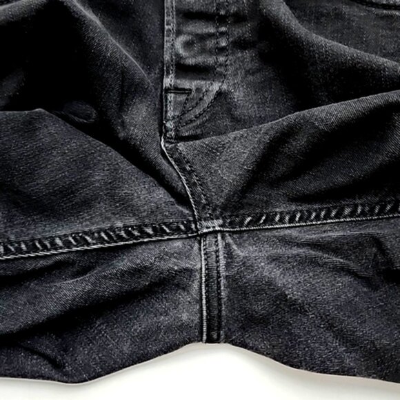 Jack  Jones Jeans Intelligence Slim Fit Tim Black Denim Size 31 x 32 - Picture 8 of 16